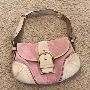 Pink Coach purse